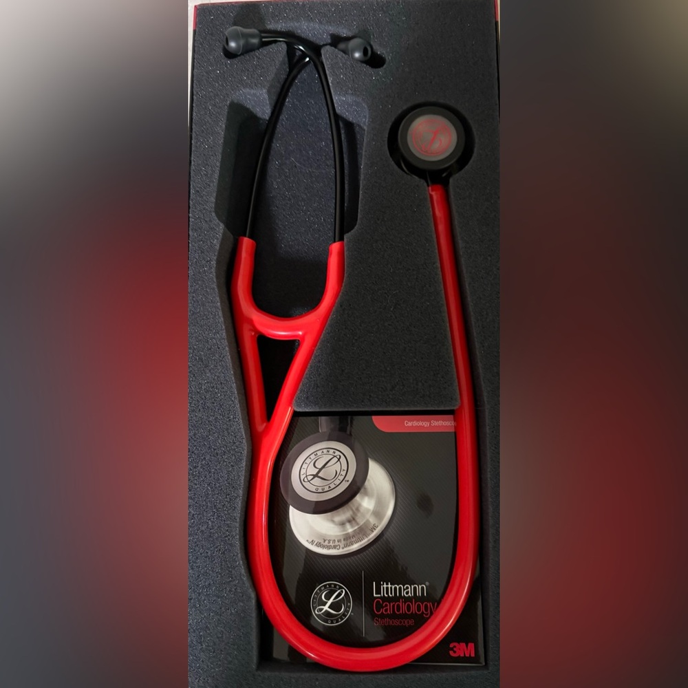 Littmann Cardiology IV Red Ref 6182 27” LIMITED EDITION Stethoscope SUPER RARE